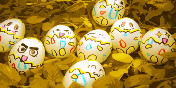 Poster easter eggs animes