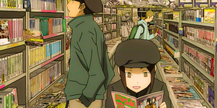 Poster de anime de mangás