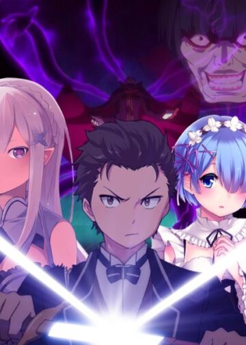 Poster do anime Re zero