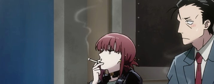 Smoking Behind the Supermarket with You