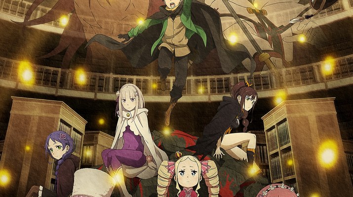 Re:Zero visual oficial do arco da Retomada
